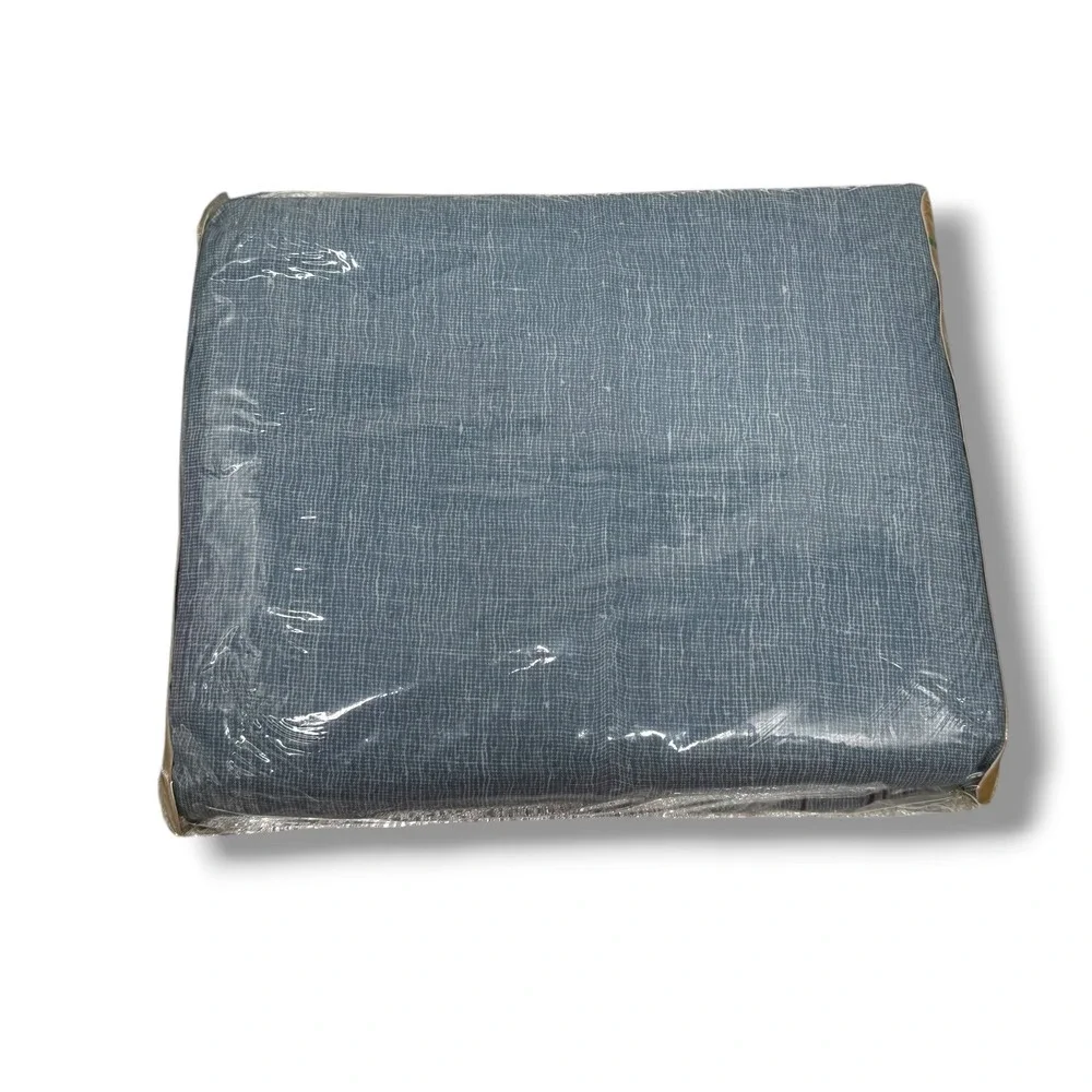 Vintage Thomaston Sea Isle Double Full Sheet Set 4pc USA NIP Blue Deadstock NOS‎